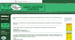 Desktop Screenshot of greenmonsterlearning.com